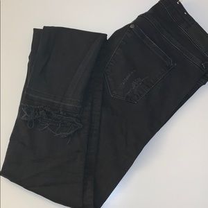 H&M Distressed Skinny Jeans